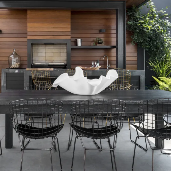 Silla Bertoya champanera blanca scaled