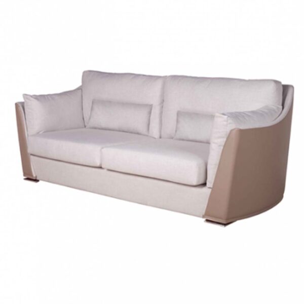 Leopoldo Sofa With Kidney Pillow 93.7"L - Gold
