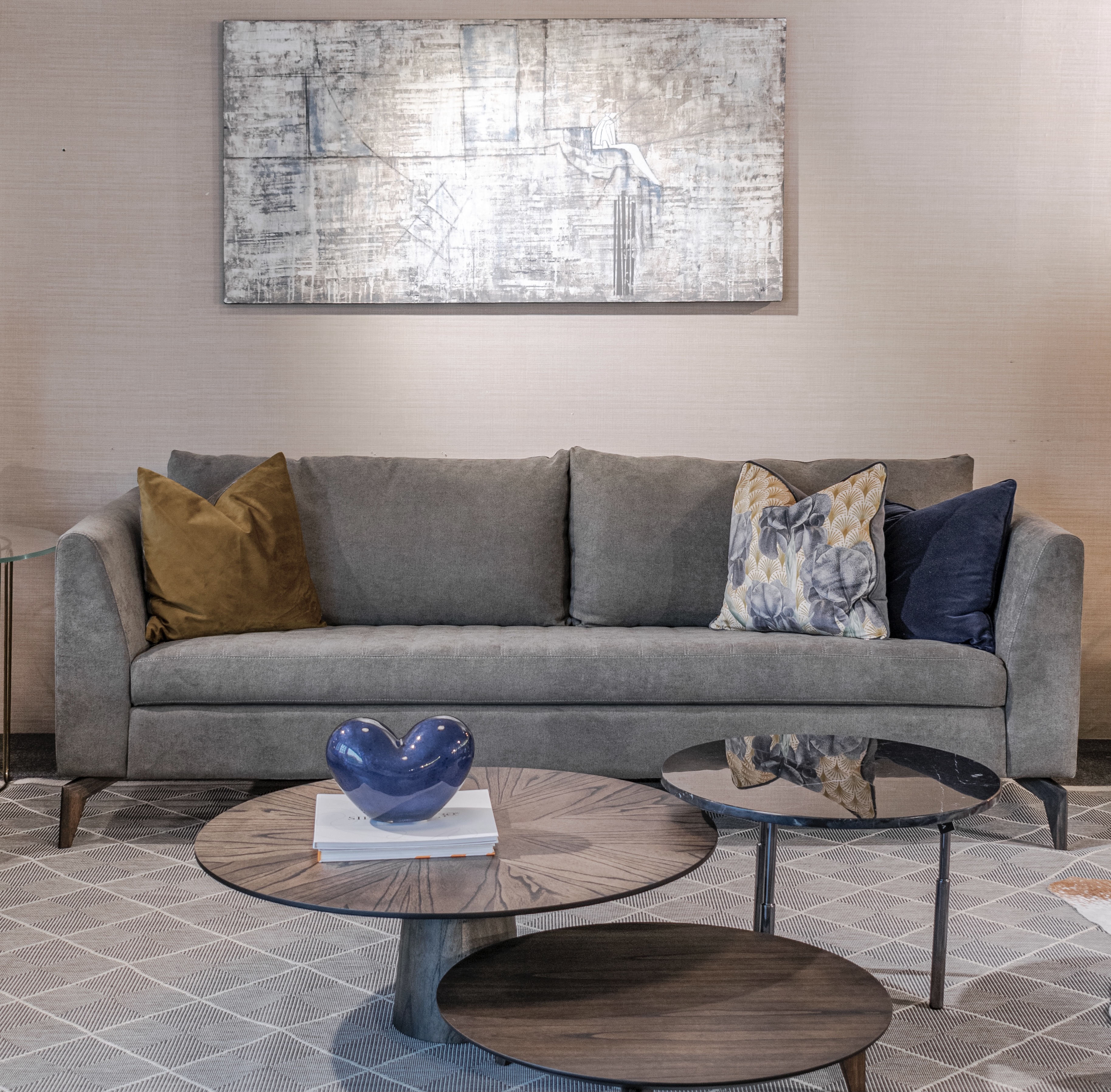 Habitare 2 seats dark gray 2